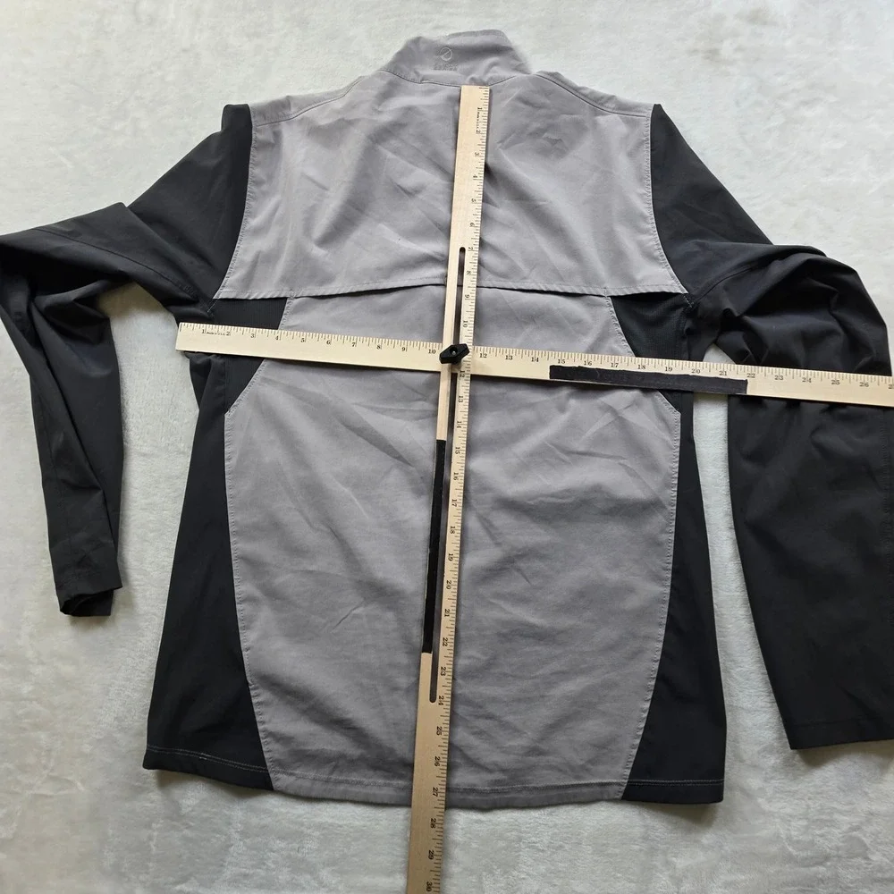 The North Face Flight Series Windbreaker‎ Mens Medium Gray Black Vintage